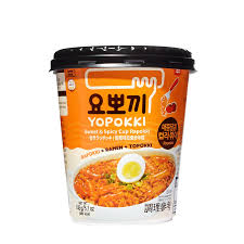 KR Yopokki Ricecake&Ramen Cup Sweet Spicy 145g
