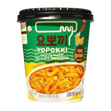 KR Yopokki Ricecake&Ramen Cup karijs 145g