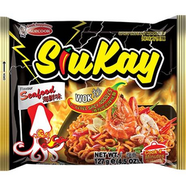 Instant Noodles Seafood Spicy SK 127 G ACECOOK SIUKAY