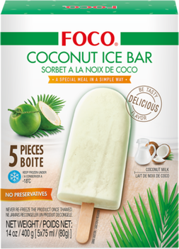 FOCO THAILAND Ledas, kokosas 400 g