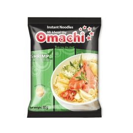 Krevečių makaronai - OMACHI - 79g