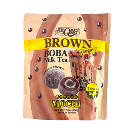 TW Q Brown Sugar Boba Milk Tea Mochi 500g bag