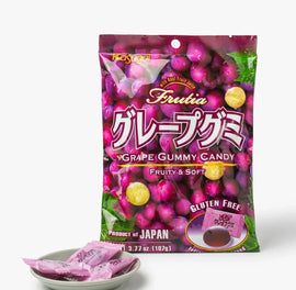 JP Frutia Gummy Candy Grape 107g