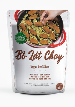 AN NHIEN Vegan Soy Beef Slices/Bo Lat Chay 150 GR