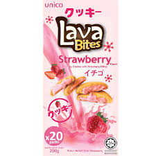 MY Lava Bites Cookies Strawberry 200g