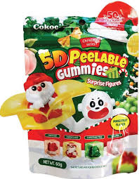 CN Cokoc Peelable Gummies Mixed Fruit Xmas 60g