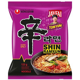 Instant Noodles Shin Ramyun Tom Yum 5 X 123 G NONGSHIM