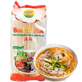 SUN FRESH Biezās rīsu nūdeles Bun Bo Hue 400g VN