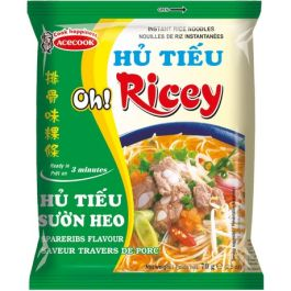 Instant Rice Noodles Ribs OR 70 G ACECOOK
