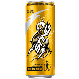 (PS) STING SOFT DRINK GINSENG 330ML