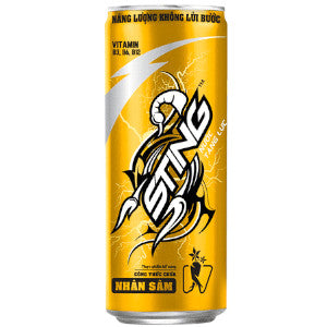 (PS) STING SOFT DRINK GINSENG 330ML