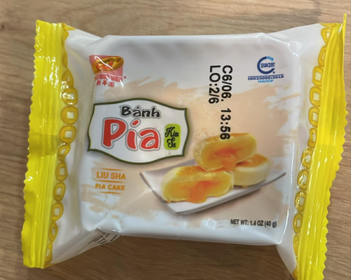 TAN HUE VIEN Liusha Mung Bean Pia Cake 40g VN