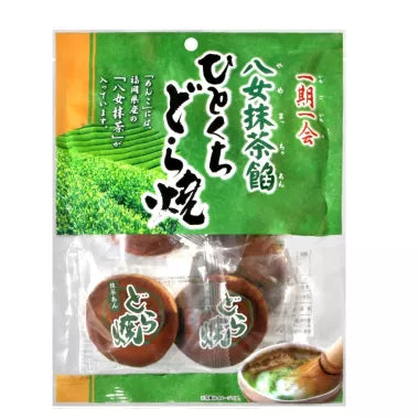 ICHIEIFOODS Matcha & Red Bean Dorayaki 115g JP