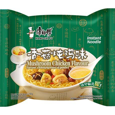 Instant Noodles Mushroom & Chicken 5 X 100 G KANG SHI FU