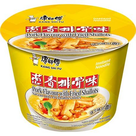 Inst. Noodles Pork & Fried Shallots Bowl 108 G KANG SHI FU