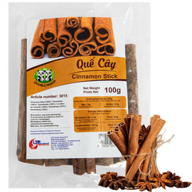DOUBLE PANDA Cinnamon Stick Que Cay 100g