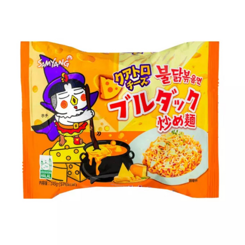 SAMYANG Hot Chicken Quattro Flavor Noodle 5*145g KR