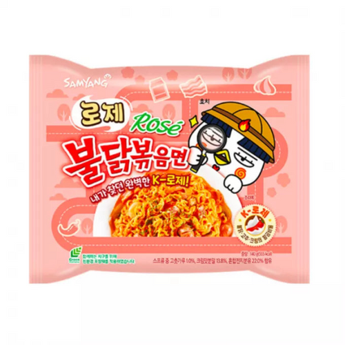 SAMYANG Hot Chicken Rose Flavor Noodle 140g KR