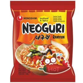 NONGSHIM greitai paruošiami makaronai Neoguri Hot 120 GR
