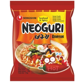 NONGSHIM ātri pagatavojamās nūdeles Neoguri Hot 120 GR
