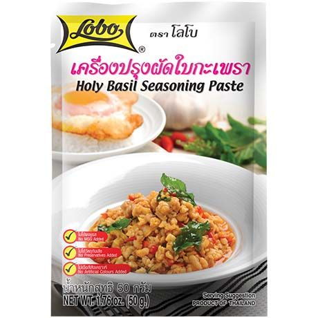 Thai Basil Paste Bag 50 G LOBO