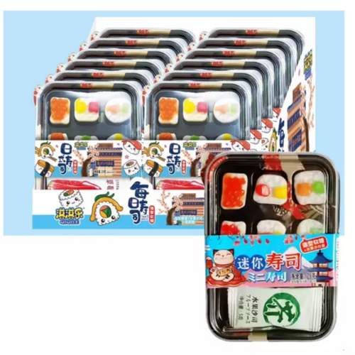 QIQILE Sushi Shaped Soft Candy 25g CN