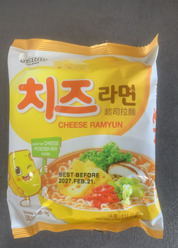 PALDO Cheese-Flavored Instant Noodles 111g