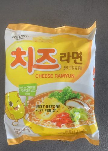 PALDO Cheese-Flavored Instant Noodles 111g
