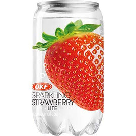 Sparkling Drink Strawberry Can 350 ML OKF