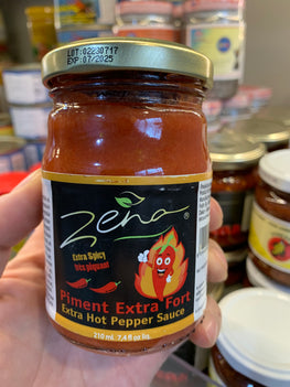 ZENA itin aštrus pipirų padažas 210 GR