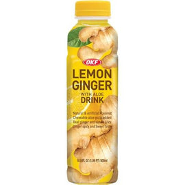 Lemon Ginger Drink with Aloe 500 ML OKF