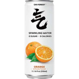 „Putojančio vandens oranžinė skardinė 330 ml CHI FOREST“