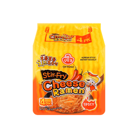 OTG Ramen Cheese Stir-Fry SPICY Multipack 130g X 4 Packs
