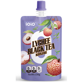 TW Shihchuan Konjac Jelly Lychee Black Tea 150g