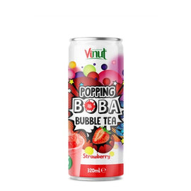 Vinut Popping Boba Bubble arbata Braškių 320 ML