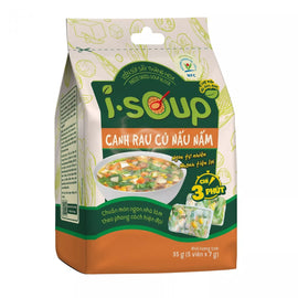 ISOUP grybų daržovių sriuba 35g VN