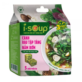 ISOUP daržovių mišrainė su grybais 35g VN