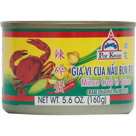 POR KWAN maltas krabas prieskonių pastoje 160 GR