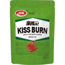 Kiss Burn aštrus vištienos skonis 260 G WEILONG
