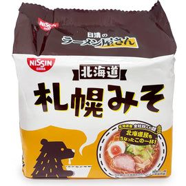 Nissin RAMEN-YASAN SAPPORO MISO 88 GR x 5 iepakojumi