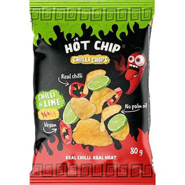 Potato Chips Chili & Lime 80 G HOT CHIP