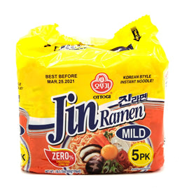OTG Ramen Jin MILD 120g x 5 Pakuotės OTTOGI