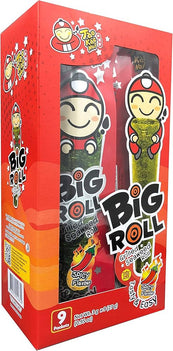 Seaweed Snack Big Roll Hot & Spicy 3 GR x 9 Packs TAO KAE NOI