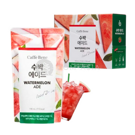 Watermelon Flavored Sparkling Water CAFFE BENE 190ml