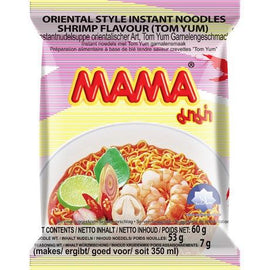Instant Noodles Shrimp Tom Yum Halal 60 G MAMA