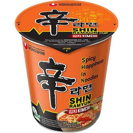 Instant Noodles Shin Kimchi Cup 75 G NONGSHIM