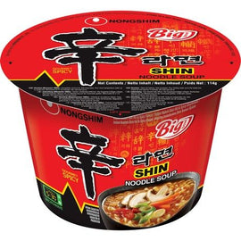 NONGSHIM greitai paruošiamų makaronų didelis dubuo Shin 114 GR