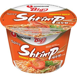 Greitai paruošiami makaronai Krevečių aštrus didelis dubuo 115 G NONGSHIM