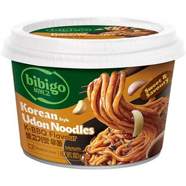 Udon Noodles Korean BBQ 187,2 G BIBIGO