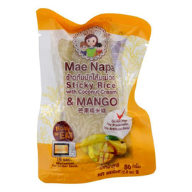 Glutinous Rice Coconut Mango 80 GR MAE NAPA
